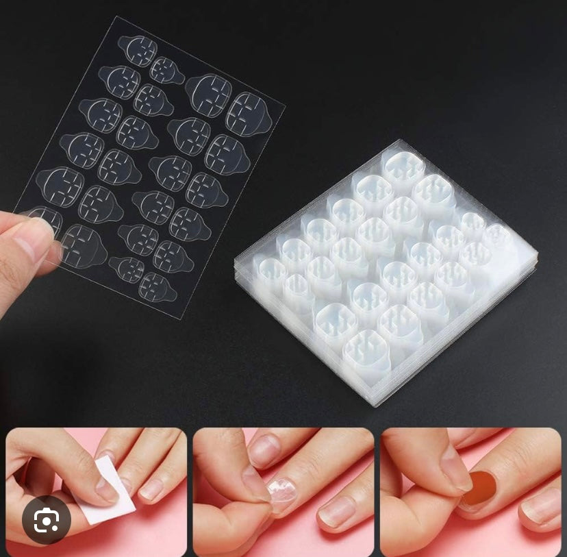 Peel Off Base Biadesivo per attaccare Tip