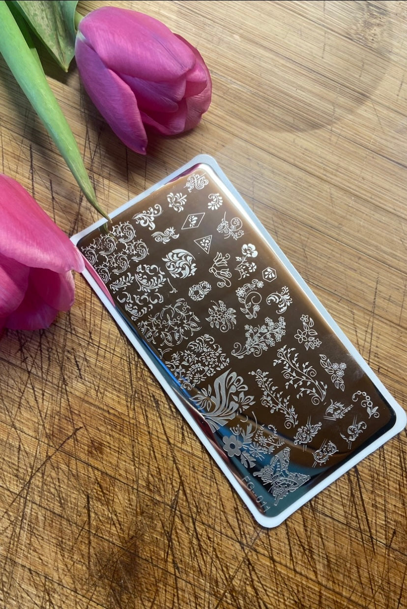 piastrina stamping nature