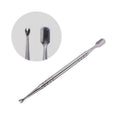 spingicuticole professionale doppia punta in acciaio inossidabile