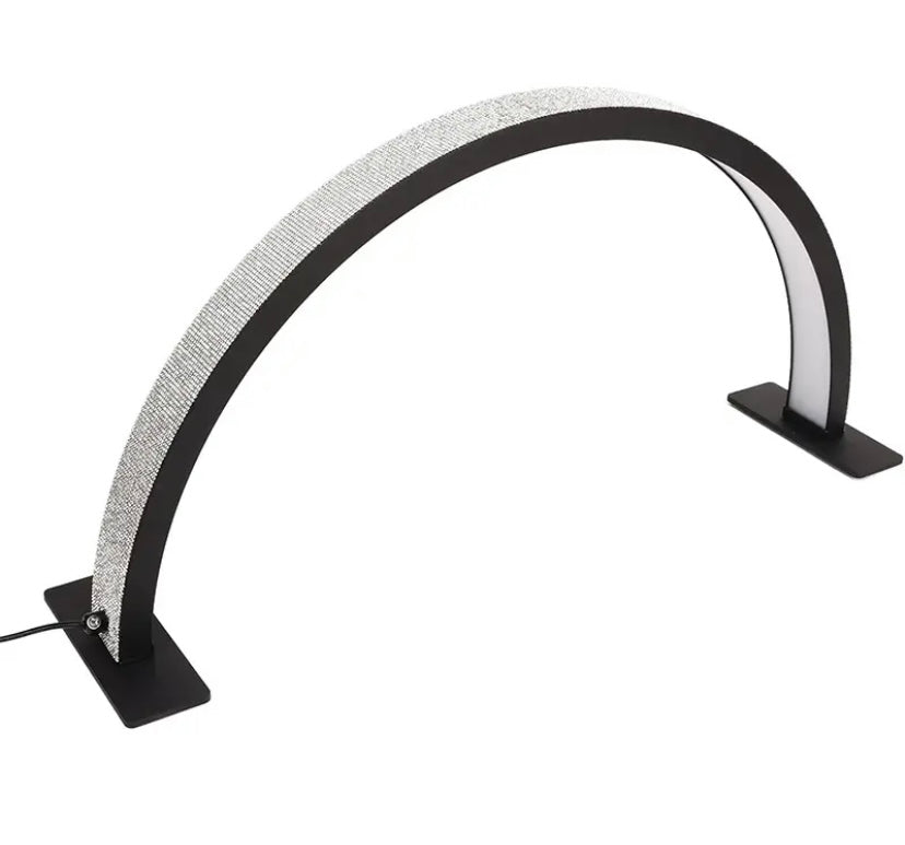 lampada da tavolo MOON LIGHT CON STRASS