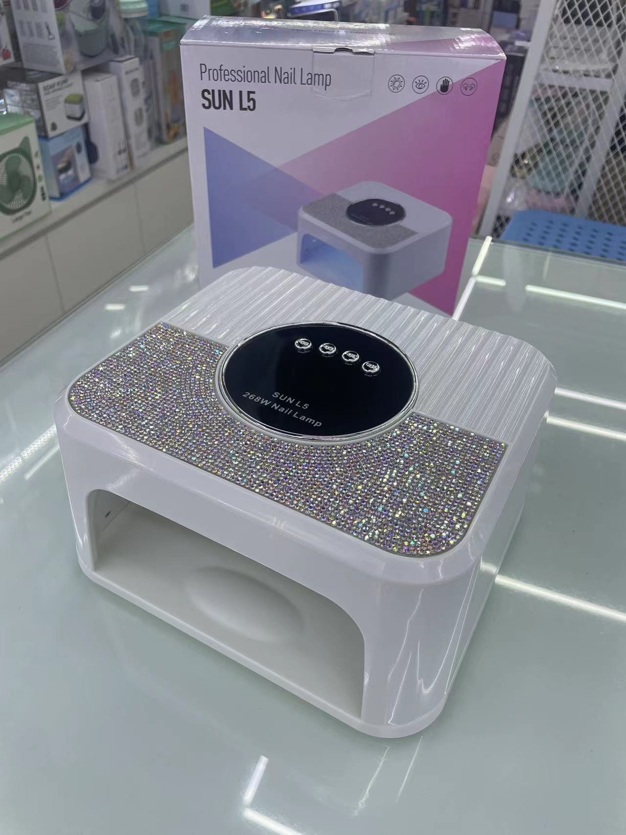 LAMPADA LED L5 CON STRASS