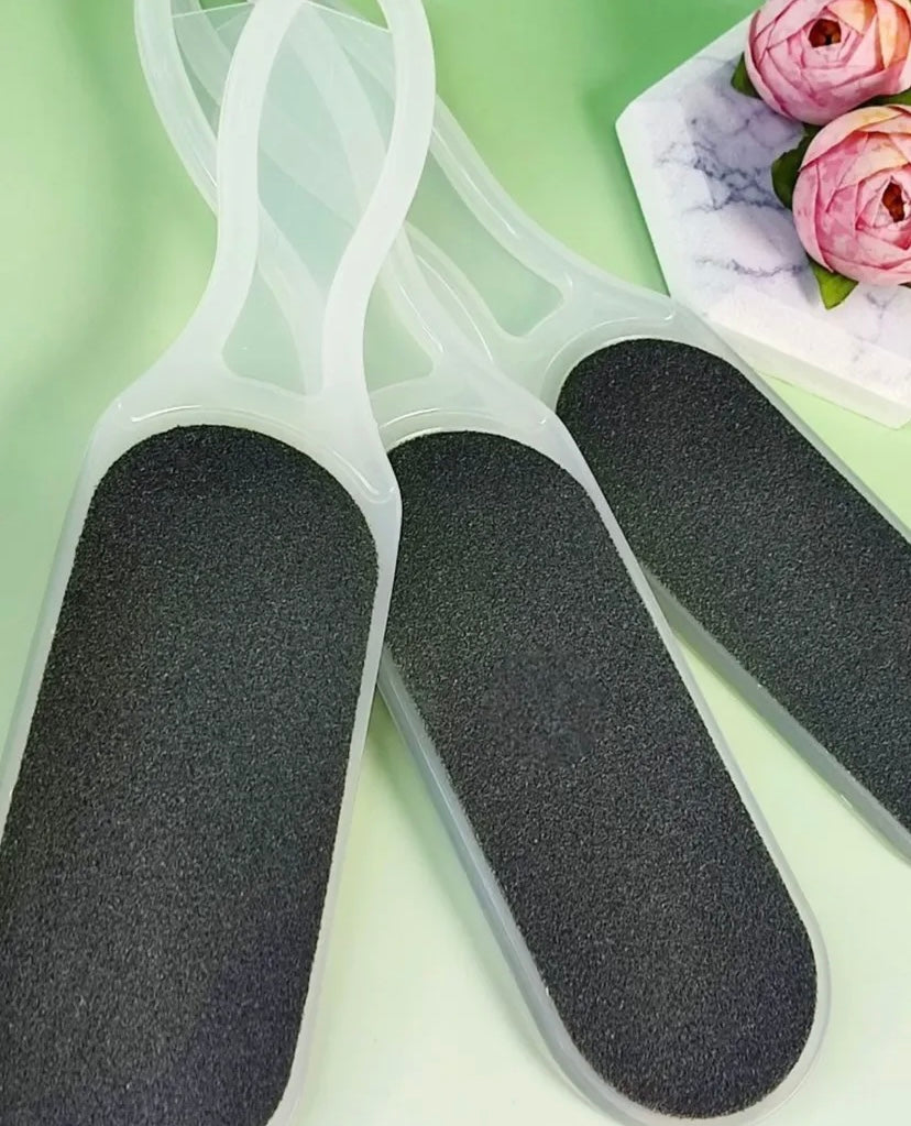 Raspa in plastica per pedicure
