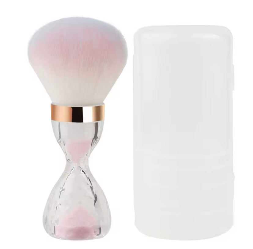 pennello clessidra per polveri di limatura (con custodia)