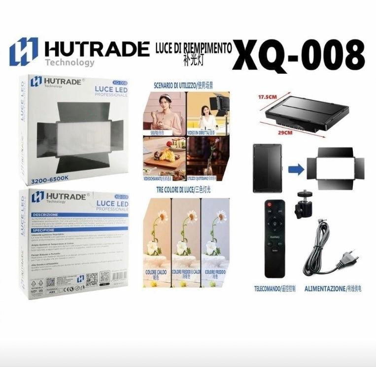 Luce LED Professionale XQ-008