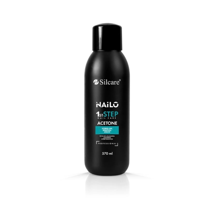 Acetone Nailo 1step silcare da 570 ml per smalto gel
