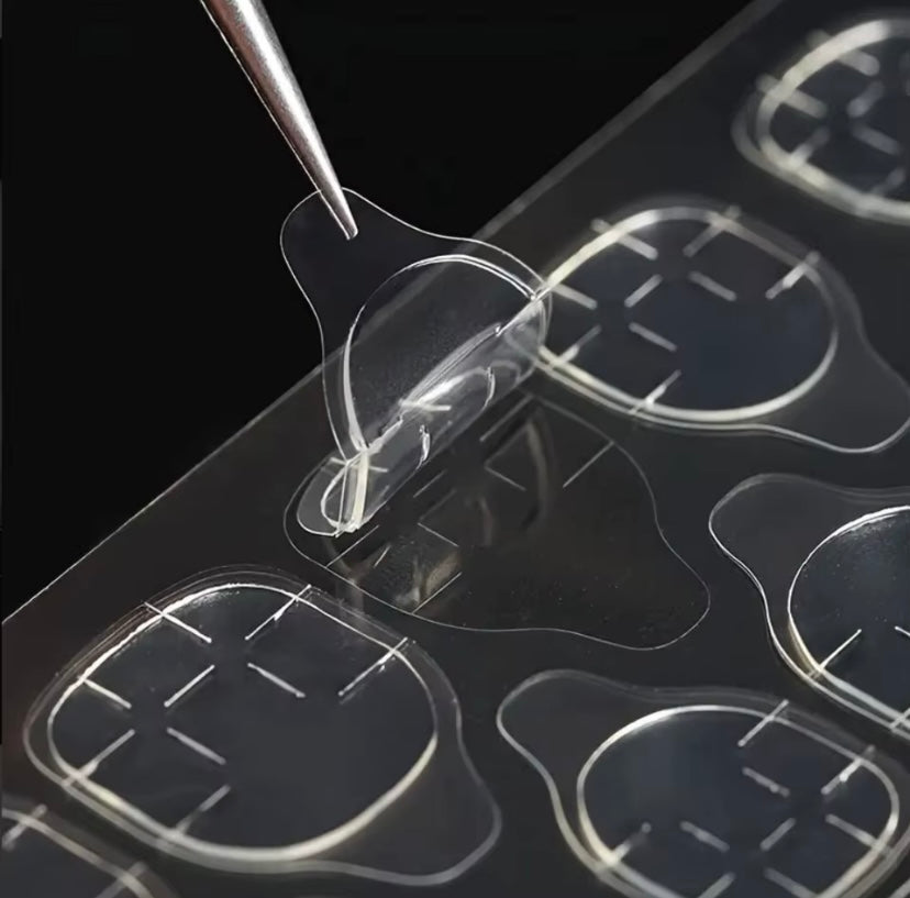 Peel Off Base Biadesivo per attaccare Tip