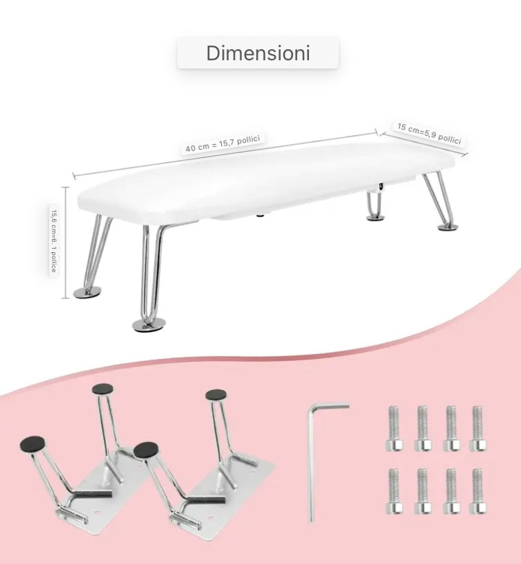 Lampada poggiamano 2in1 H5