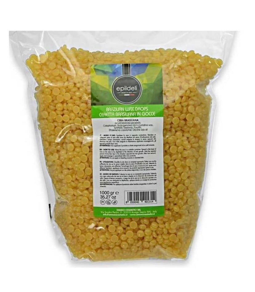 Conf. Cera brasiliana gold a gocce 1 kg