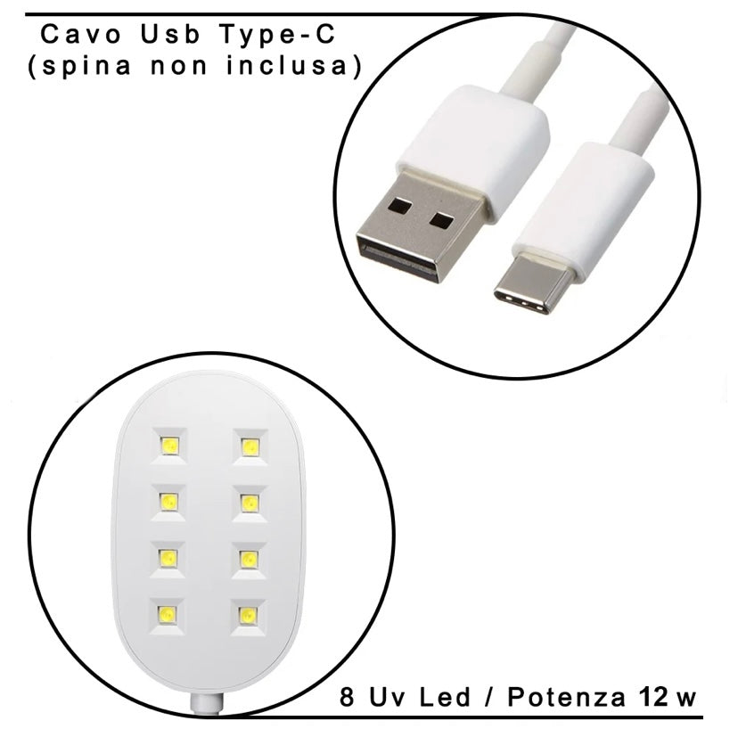 Mini lampada led square