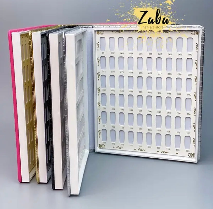 libro espositore da 120 colori (effetto coccodrillo)