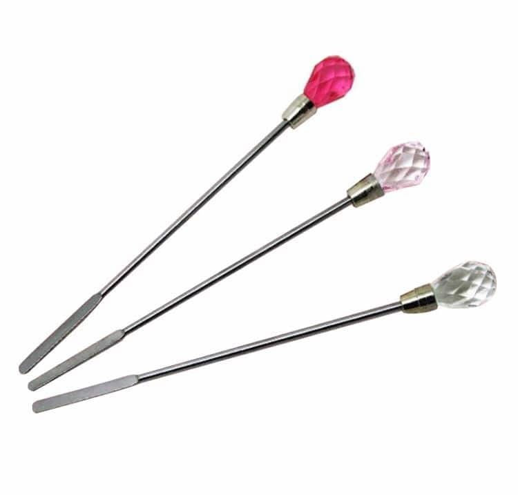 Spatolina con strass per gel