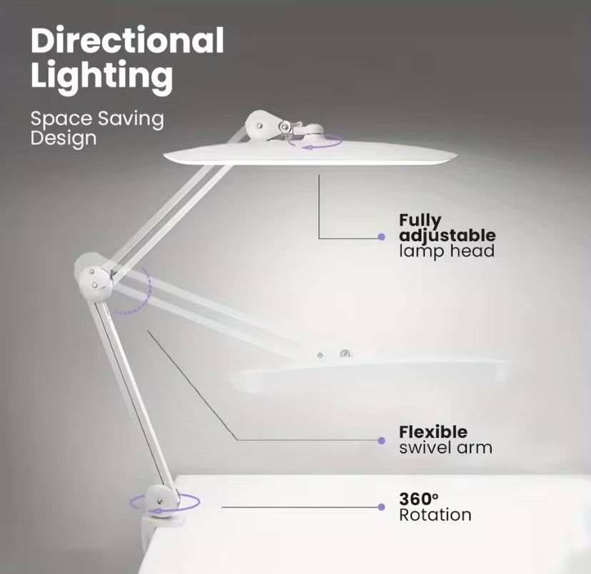 Lampada Tavolo Led Cometa con morsetto