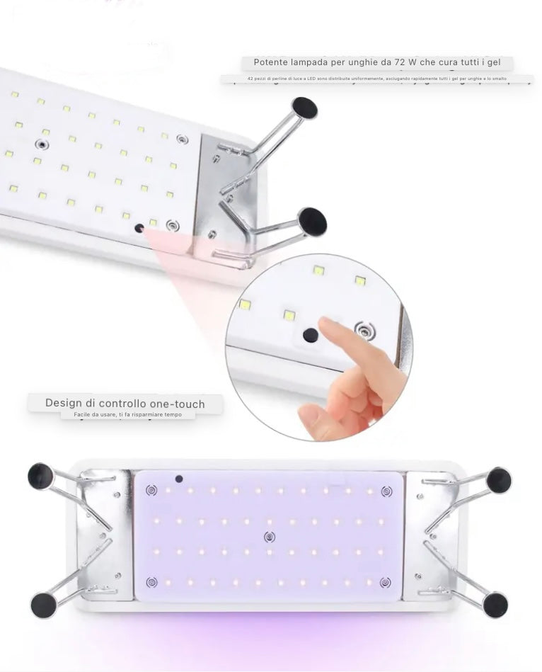 Lampada poggiamano 2in1 H5