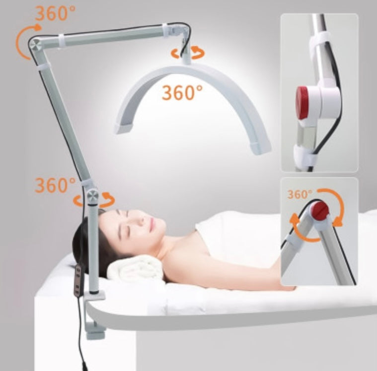 luce led ad arco con morsetto (per il tavolo)
