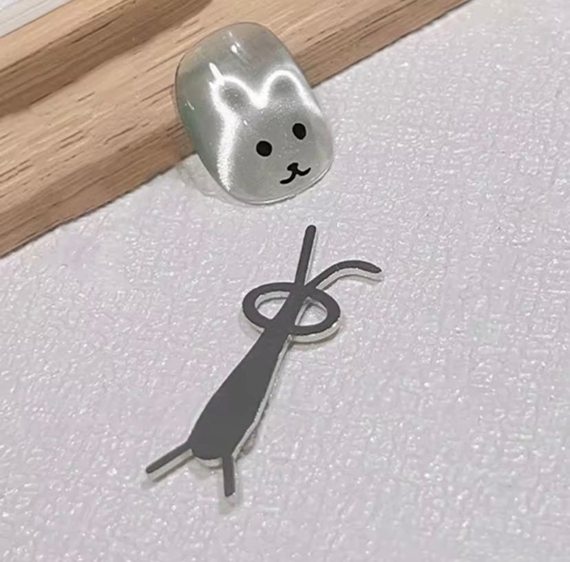 Calamita cat rubbit (orecchie piegate)