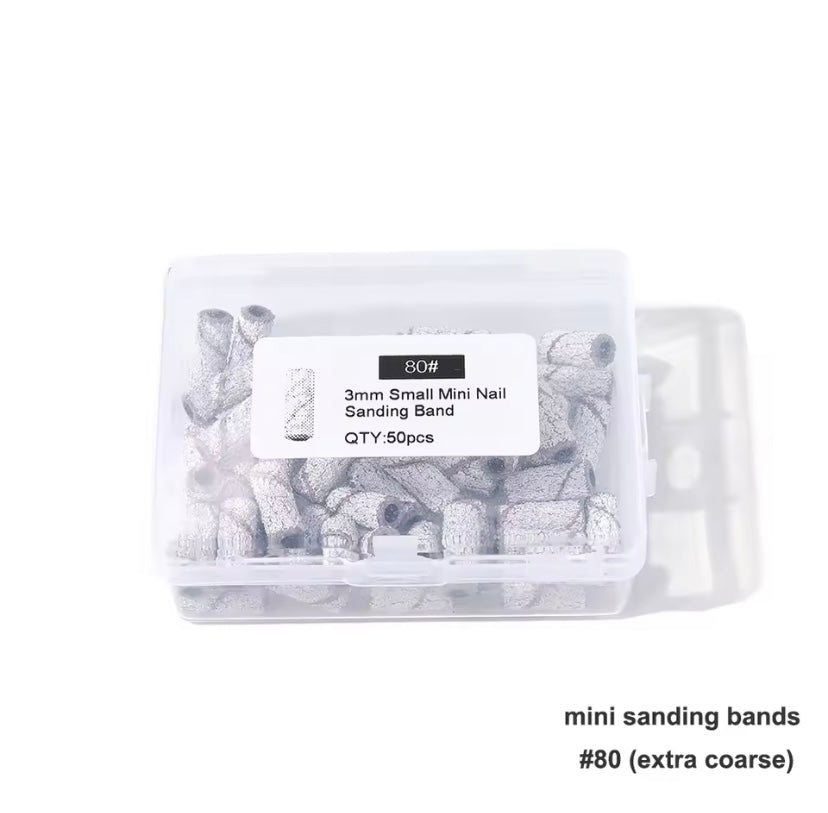 Box da 50 pz scovolini luxuny bianco alta qualità (varie grit da scegliere)