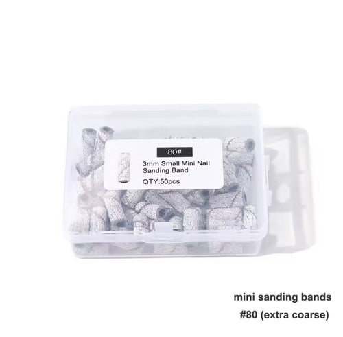 Box da 50 pz scovolini luxuny bianco alta qualità (varie grit da scegliere)