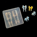 stencil in silicone per decorazioni 3D fiocchi