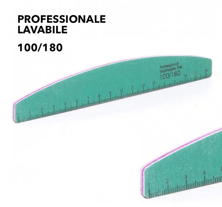 Conf. Da 20 pz lime 100/180 lavabili con righello