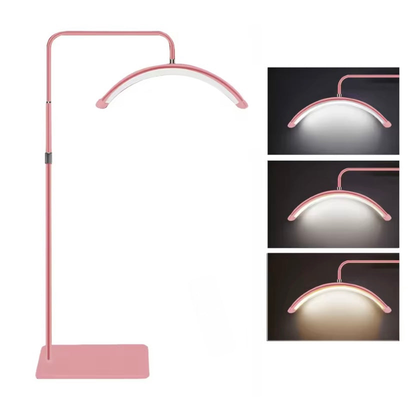 Lampada Da Pavimento Curva Moon Light