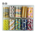 set foil con loghi