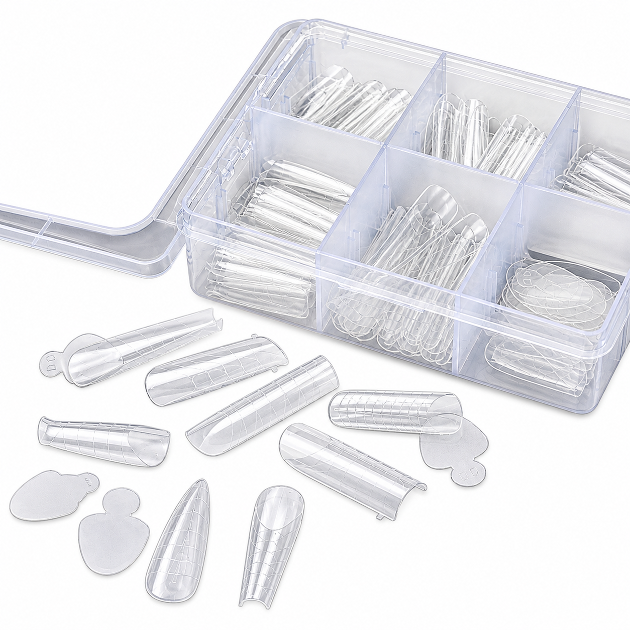 SET TIP DUAL FORM MIX 8 MODELLI+STICKERS FRENCH