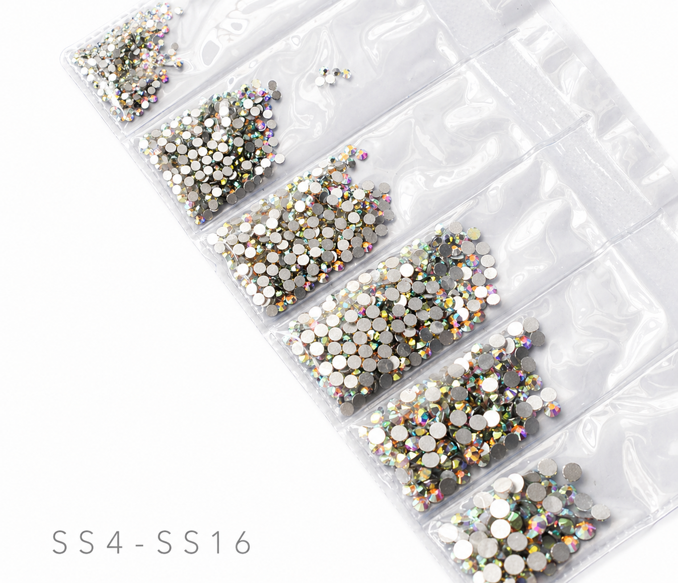 Conf. Da 1440 Swarovski mix boreali (alta qualità)