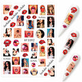 Stickers nail art sexy (392)