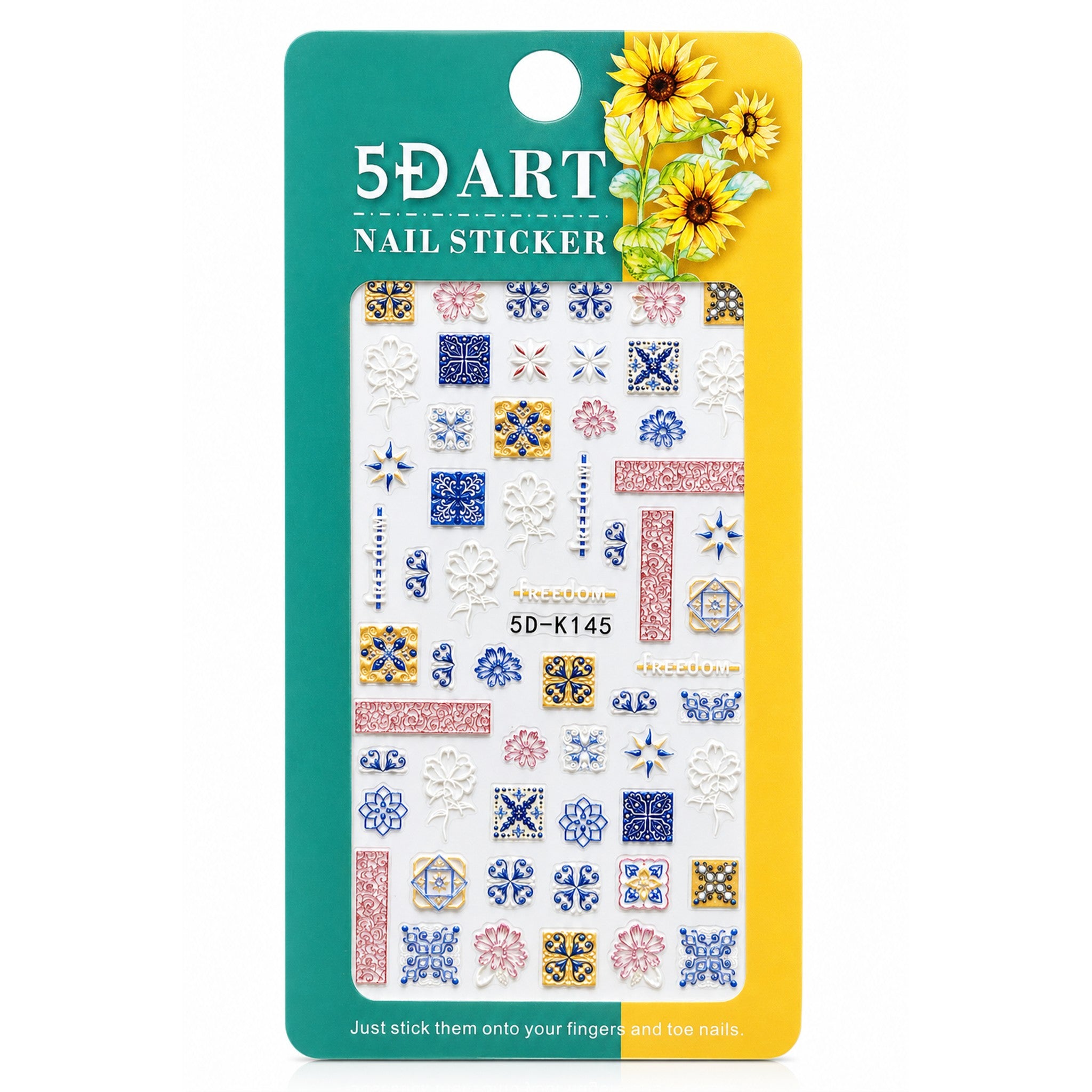 Stickers nail art 5D (k145)