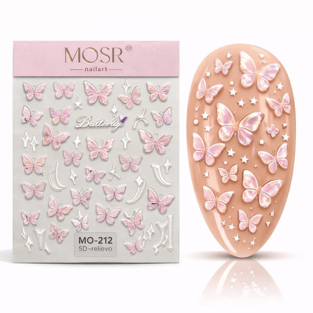 Stickers 5D butterfly MO-212