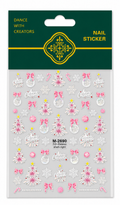 Stickers nail art natalizio laminato 5D M-2690