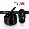 gel color paint 24 (nero senza dispersione)