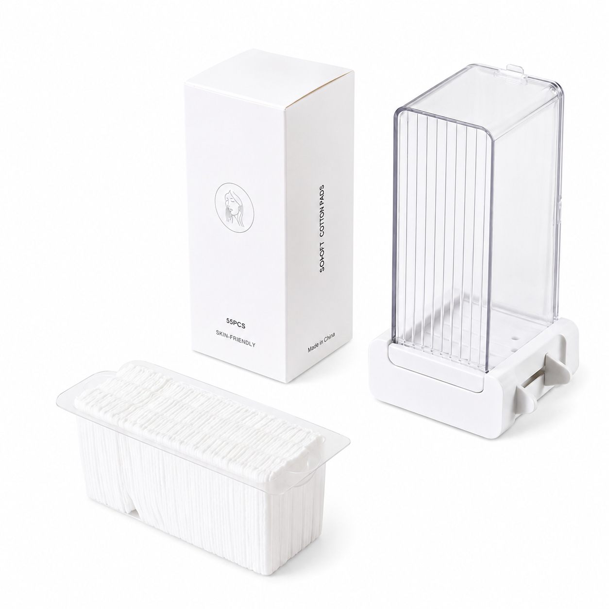 DISPENSER AUTOMATICO PER PADS + 55 PADS