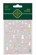 Stickers nail art natalizio laminato 5D MJ5D-223