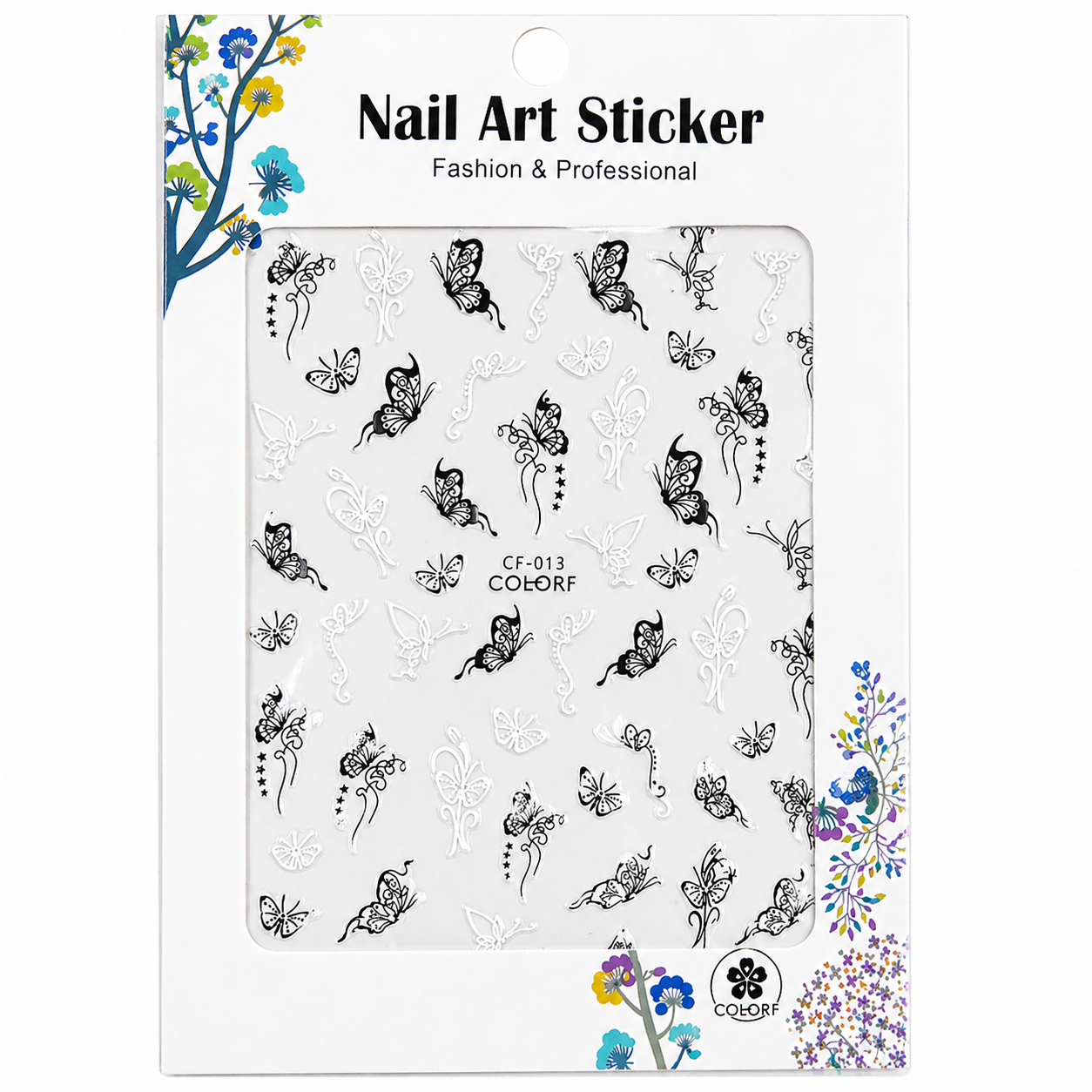 Stickers nail art 3D CF013