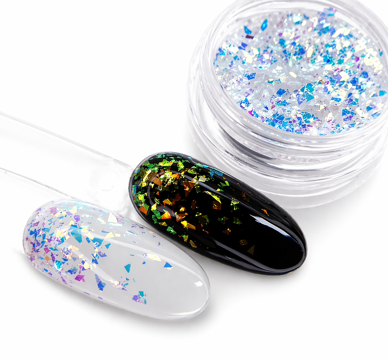 nail art effetto vetro rotto