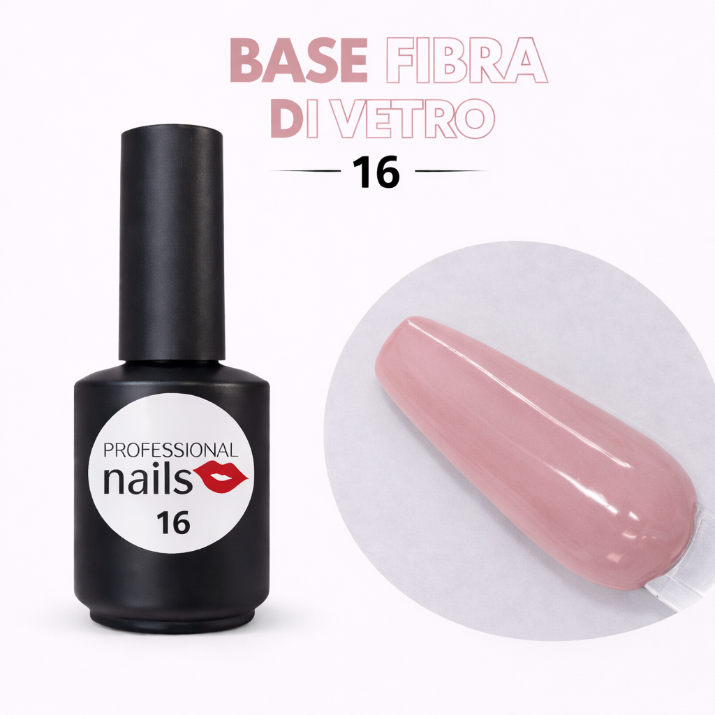 base fibra di vetro HD 16 con cheratina (a pennello)