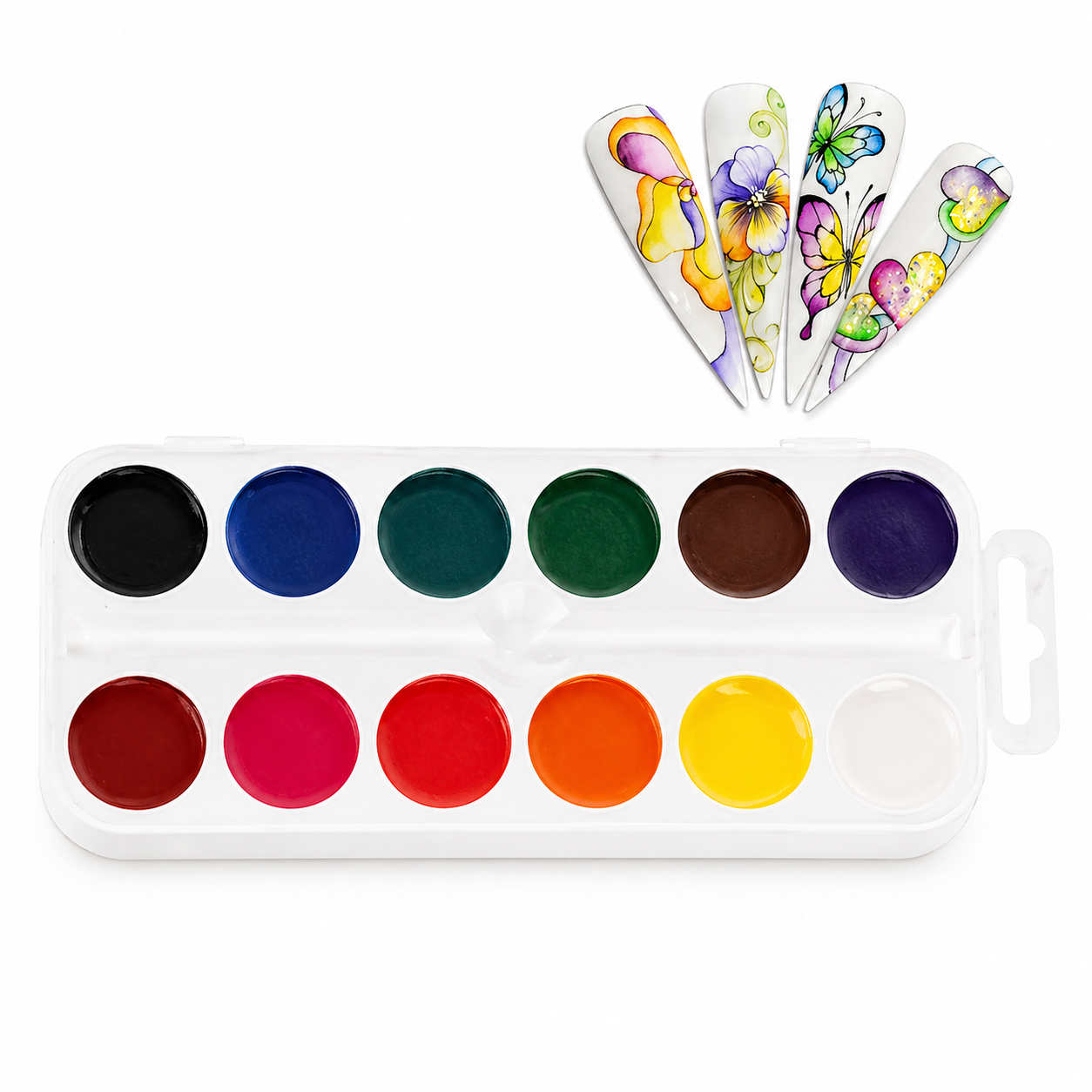 Kit acquerello 12 colori