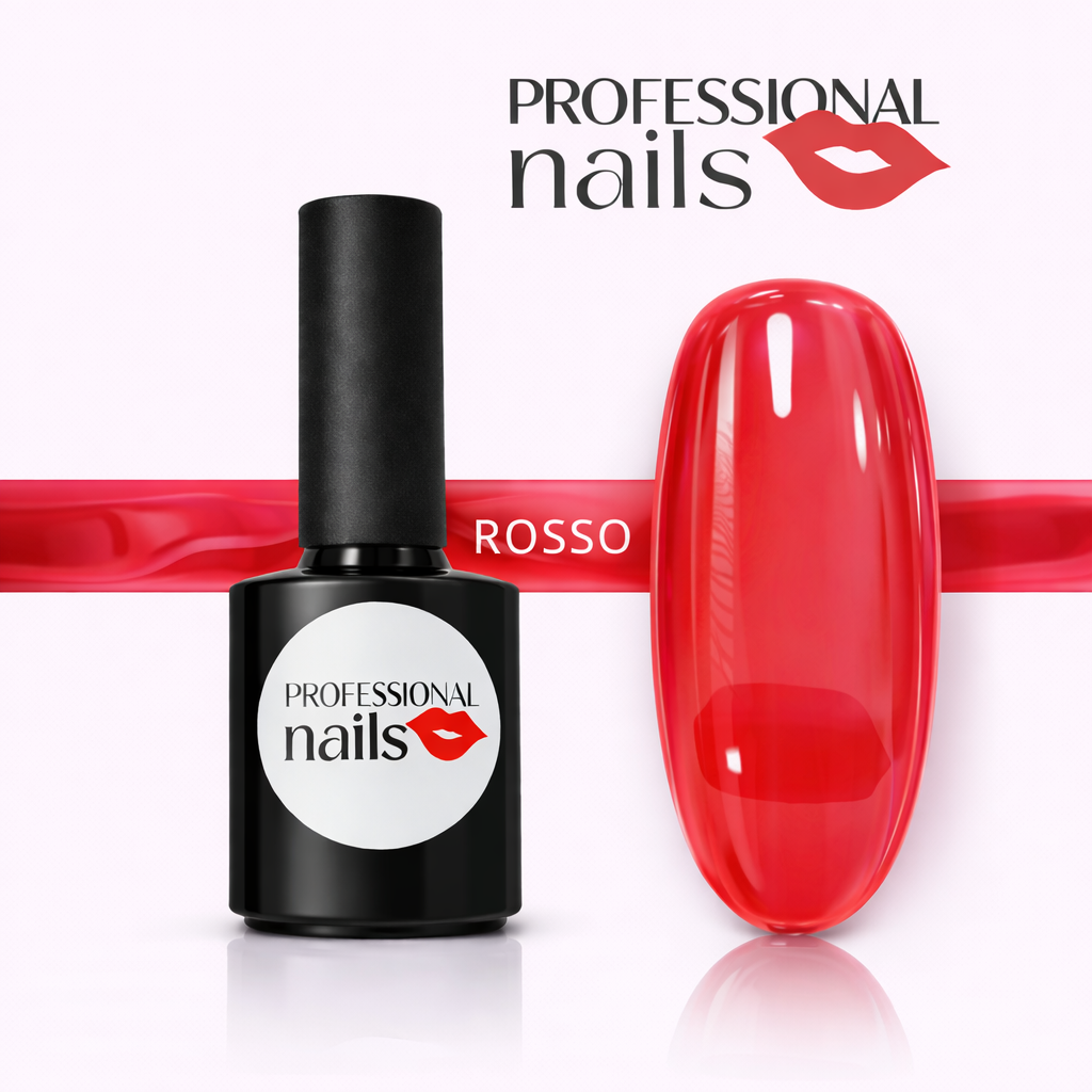 Semip. Crystal glass rosso (effetto vetro)