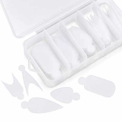 BOX STICKERS FRENCH MIX  PER TIP DUAL FORM