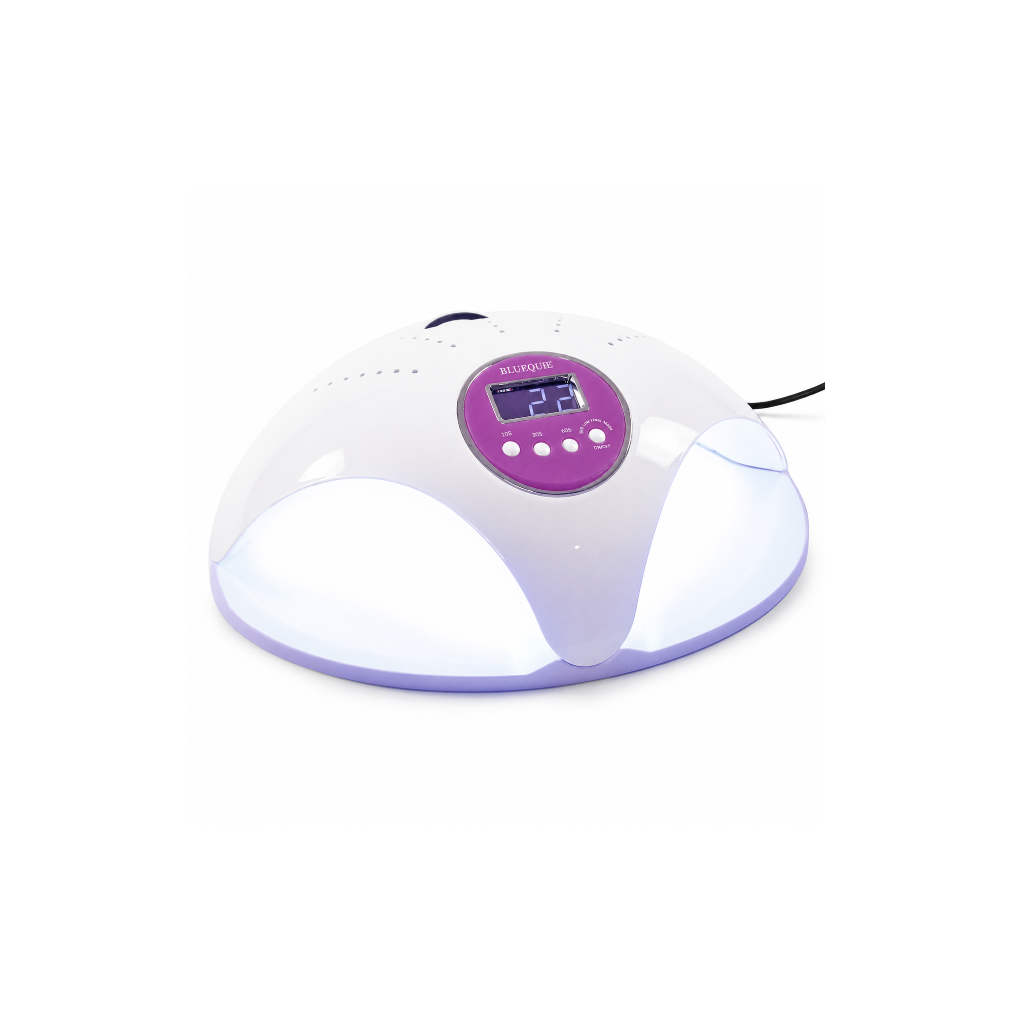 Lampada LED/UV 72 watt 2 mani