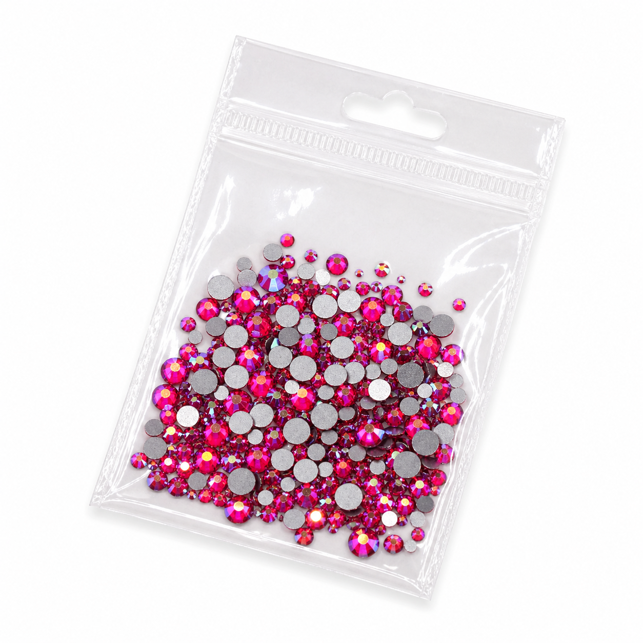 Conf. Da 1440 Swarovski mix fuxia