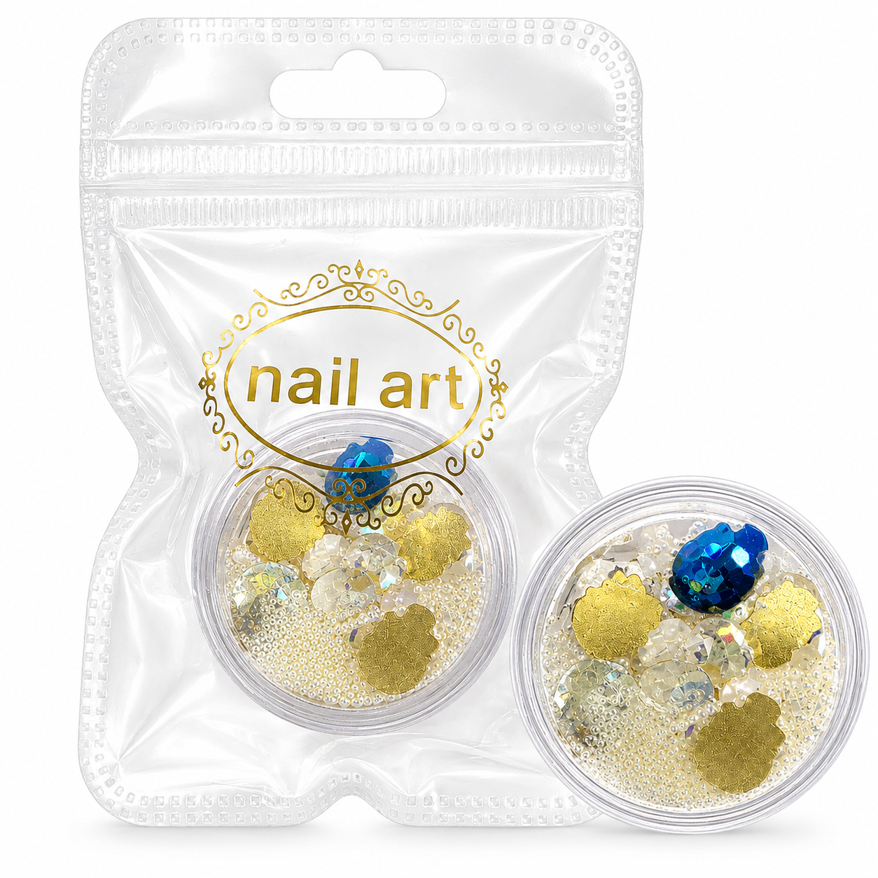 Decorazioni mix 3D con Swarovski 01