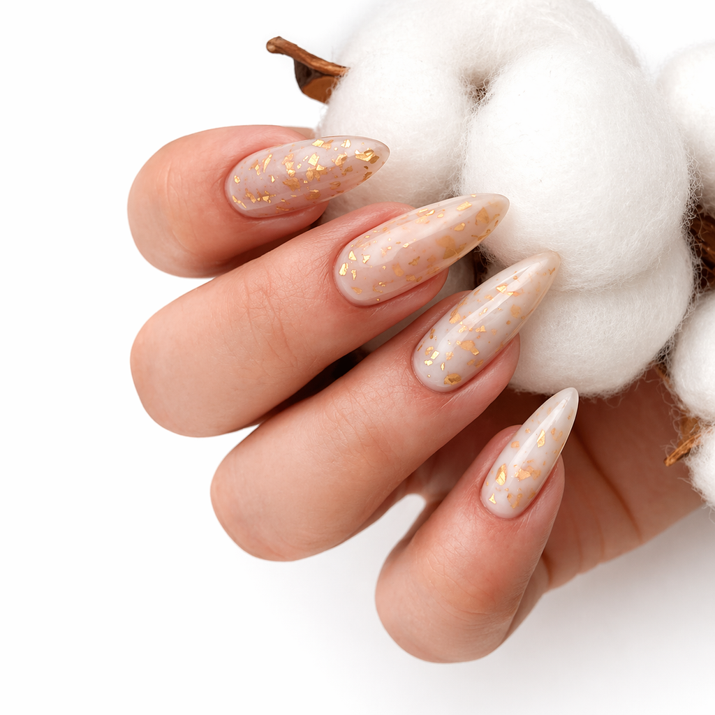 scaglie di foil gold