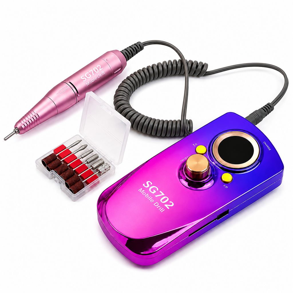 fresa portatile gradient multicolor cromo SG702