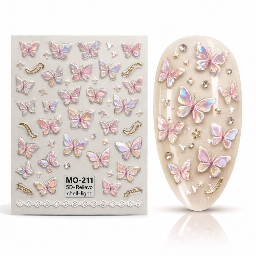 Stickers 5D butterfly MO-211
