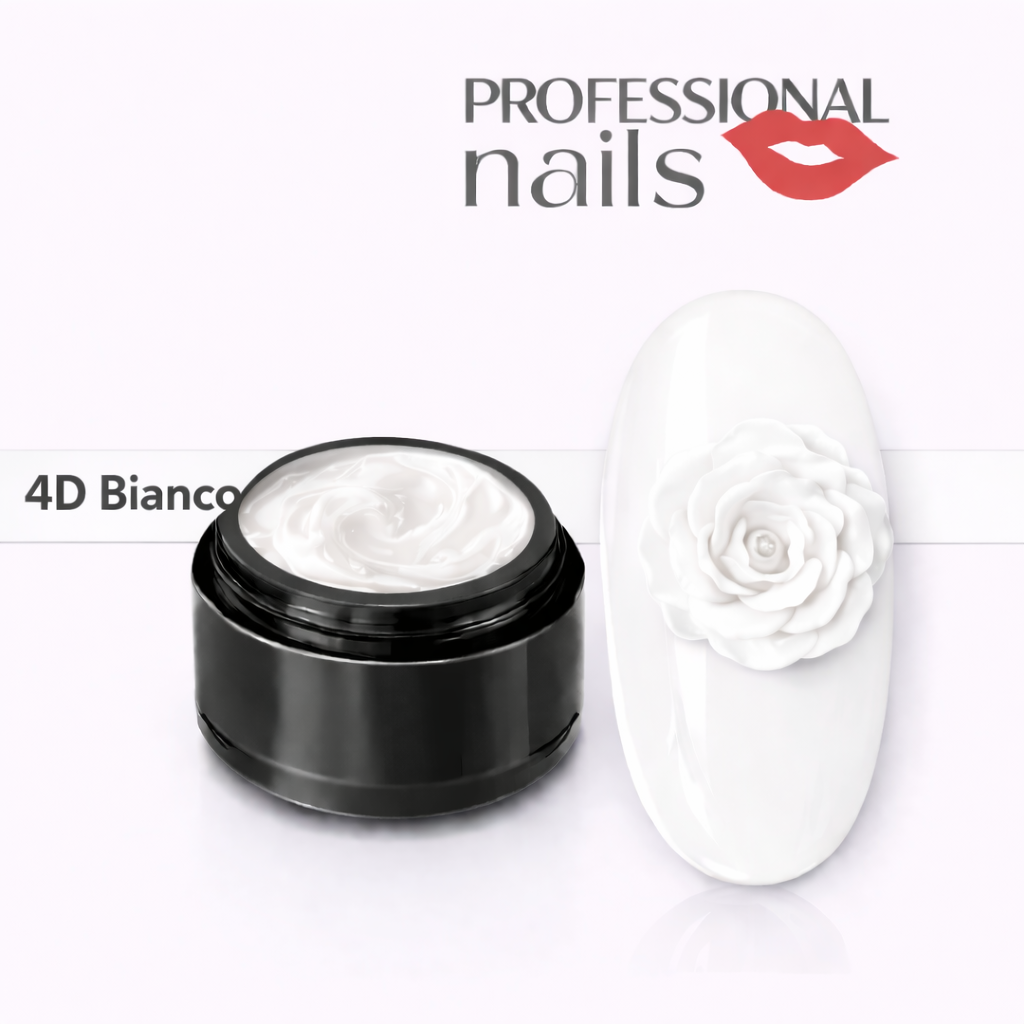 gel 4D plastilina bianco