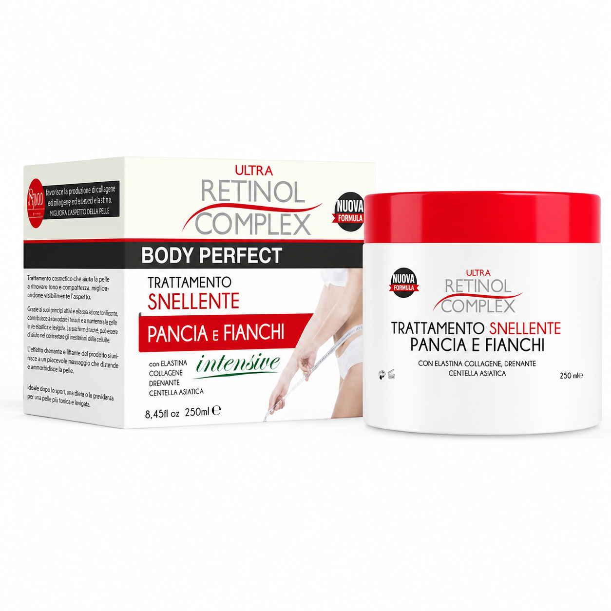 TRATTAMENTO SNELLENTE PANCIA E FIANCHI 250ml