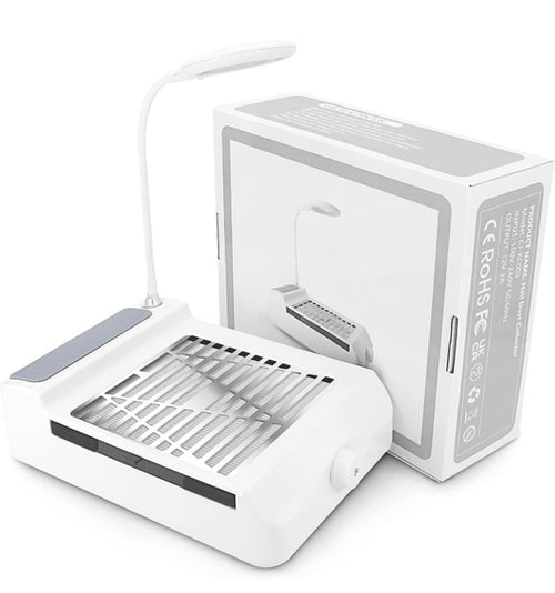 Aspiratore Unghie 60w Ricaricabile con Luce Led