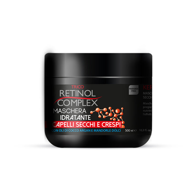 MASCHERA CAPELLI SECCHI E CRESPI
